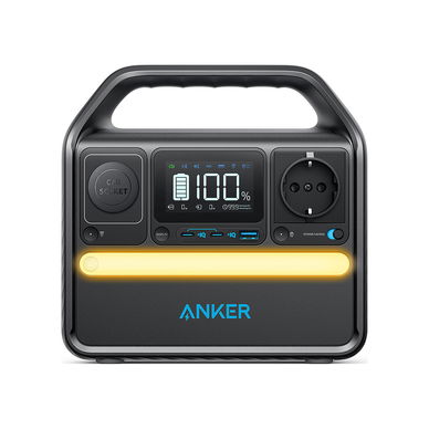 Anker - 522, Portable Power Station - 299Wh | 300W