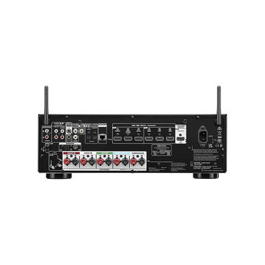Denon - 5.2-Channel AVR, Dolby Surround Sound, 6 HDMI Inputs and 1 Output, 8K HDMI, Bluetooth, WiFi, AirPlay 2, HEOS Multiroom, Alexa Compatible