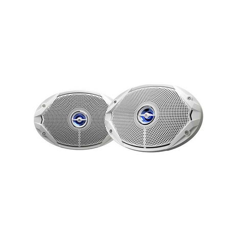 Marine Speaker MS 9520, 300W, 6"x9" Coaxial, White