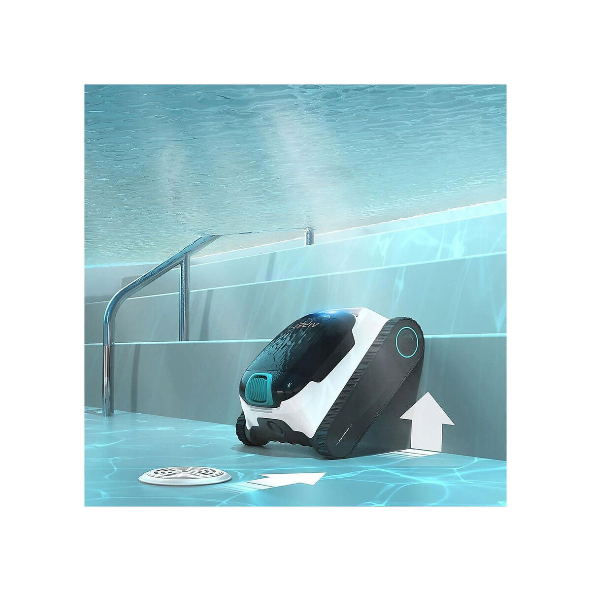 Aiper - Scuba N1 Cordless Robotic Pool Cleaner - White