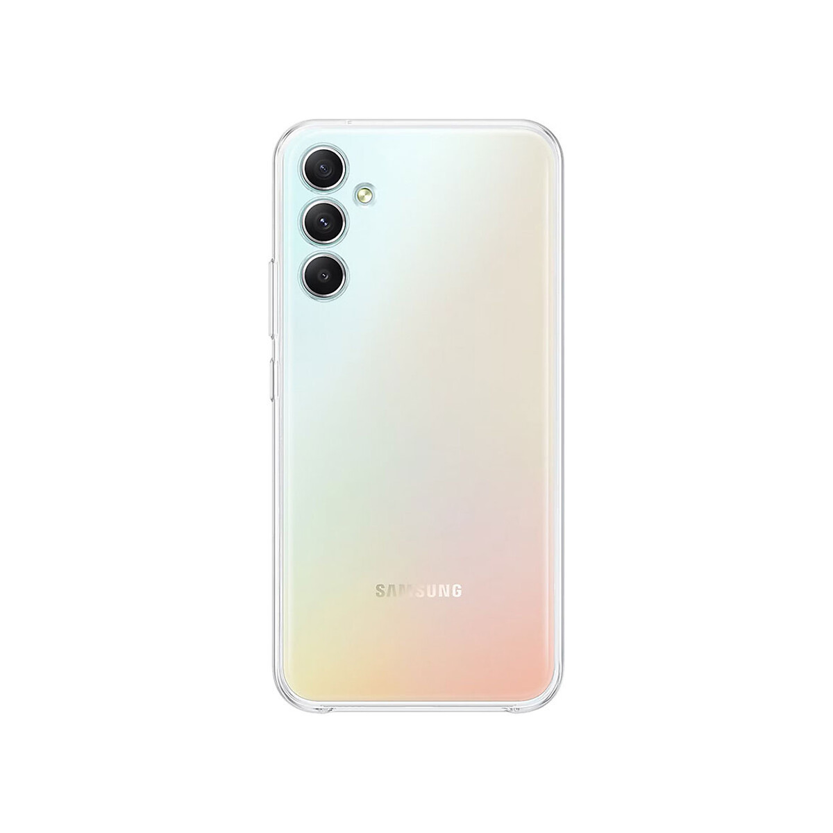 Samsung - Galaxy A34 5G Card Slot Case, Clear