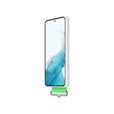 Samsung - Galaxy S22 Silicone Cover Case with Strap, White Samsung - Galaxy S22 Silicone Cover Case with Strap, White