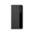 Samsung - Galaxy S21+, Smart Clear View Cover, Black Samsung - Galaxy S21+, Smart Clear View Cover, Black