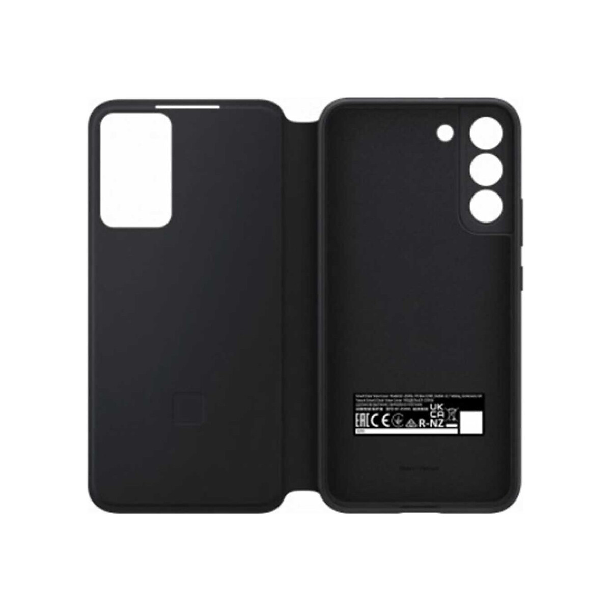 Samsung - Smart Clear View Cover Galaxy S22+, Black
