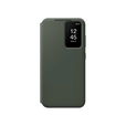 Samsung - Galaxy S21+ Case, S-View Flip Cover, Green Samsung - Galaxy S21+ Case, S-View Flip Cover, Green