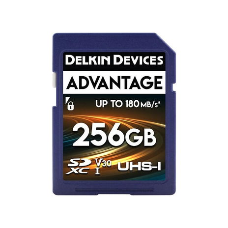Delkin Devices - 256GB ADVANTAGE UHS-I SDXC Memory Card