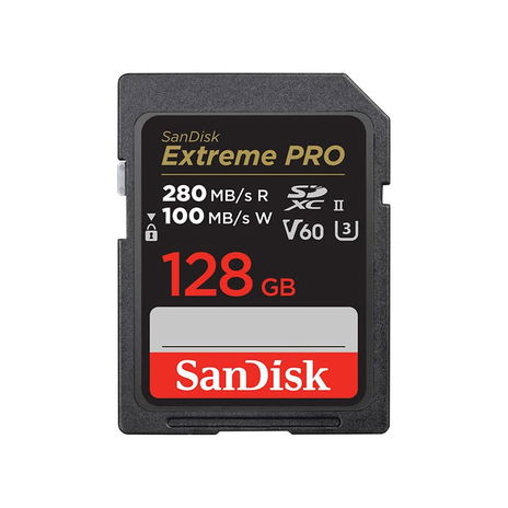 SanDisk - 128GB Extreme PRO UHS-II SDXC Memory Card