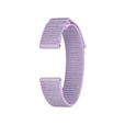 Samsung - Galaxy Watch6 Fabric Band Slim, Lavender/Violet Samsung - Galaxy Watch6 Fabric Band Slim, Lavender/Violet