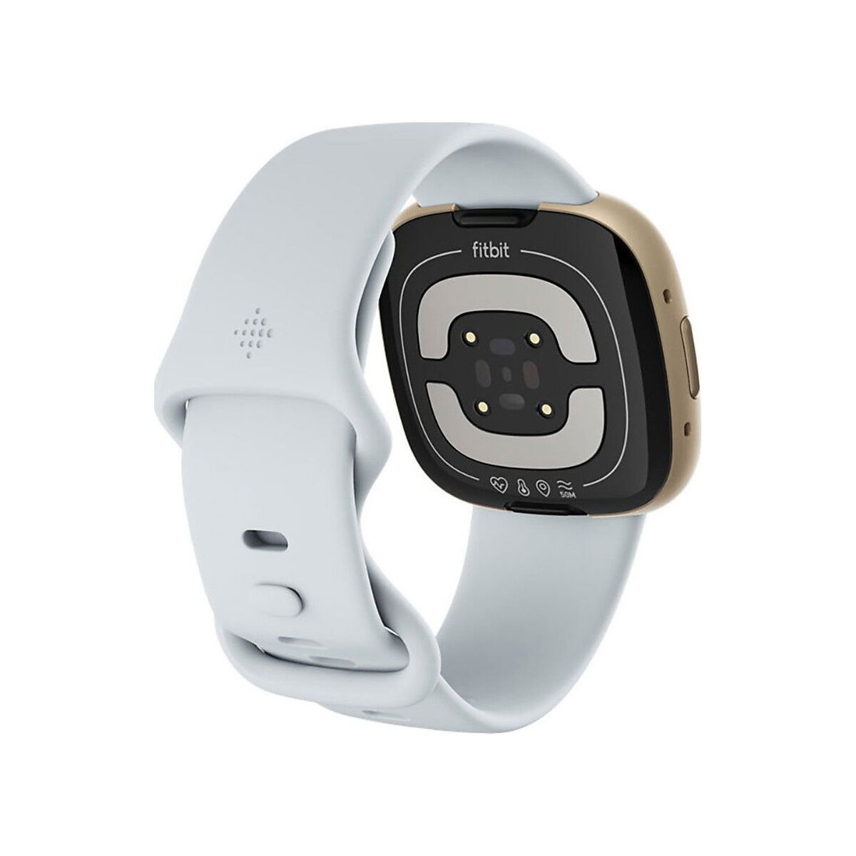 Fitbit - Sense 2 Advanced Health Smartwatch, Blue mist/Pale Gold