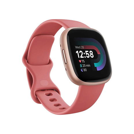 Fitbit - Versa 4 Fitness Smartwatch, Copper Rose