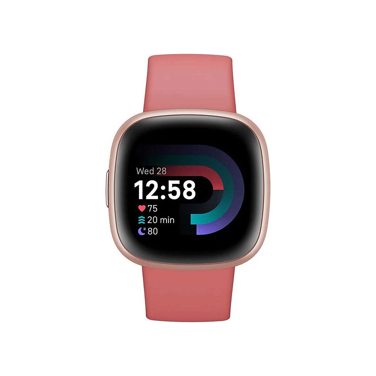 Fitbit - Versa 4 Fitness Smartwatch, Copper Rose