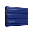 Samsung - 1TB T7 Shield Portable SSD, Blue Samsung - 1TB T7 Shield Portable SSD, Blue