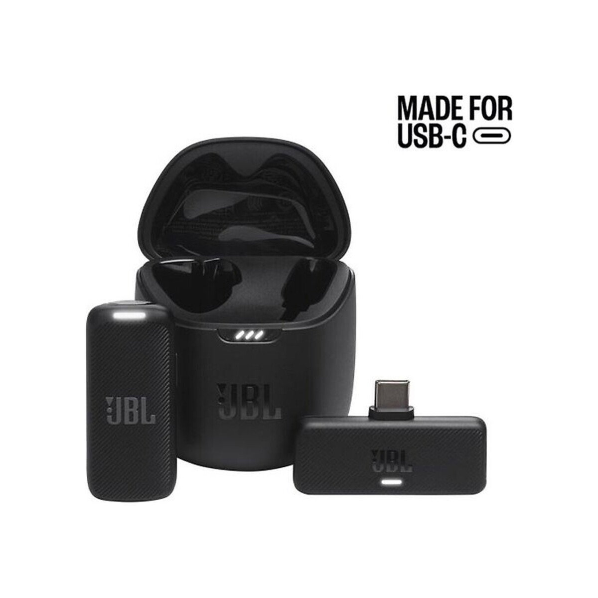 JBL - Quantum Stream Wireless USB-C - Wearable Wireless Streaming Microphone