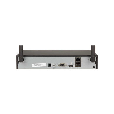 Hikvision - 8-ch Mini 1U Wi-Fi NVR