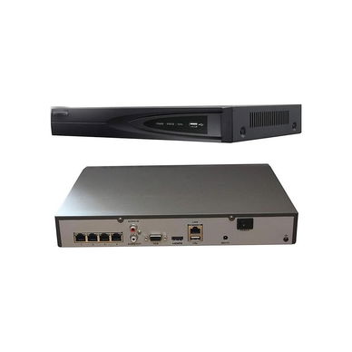 Hikvision - NVR, 4 Channel, PoE, 1 SATA