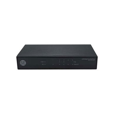 Switch, 5 Port, w/2x PoE Ports, Gigabit, Unmanaged