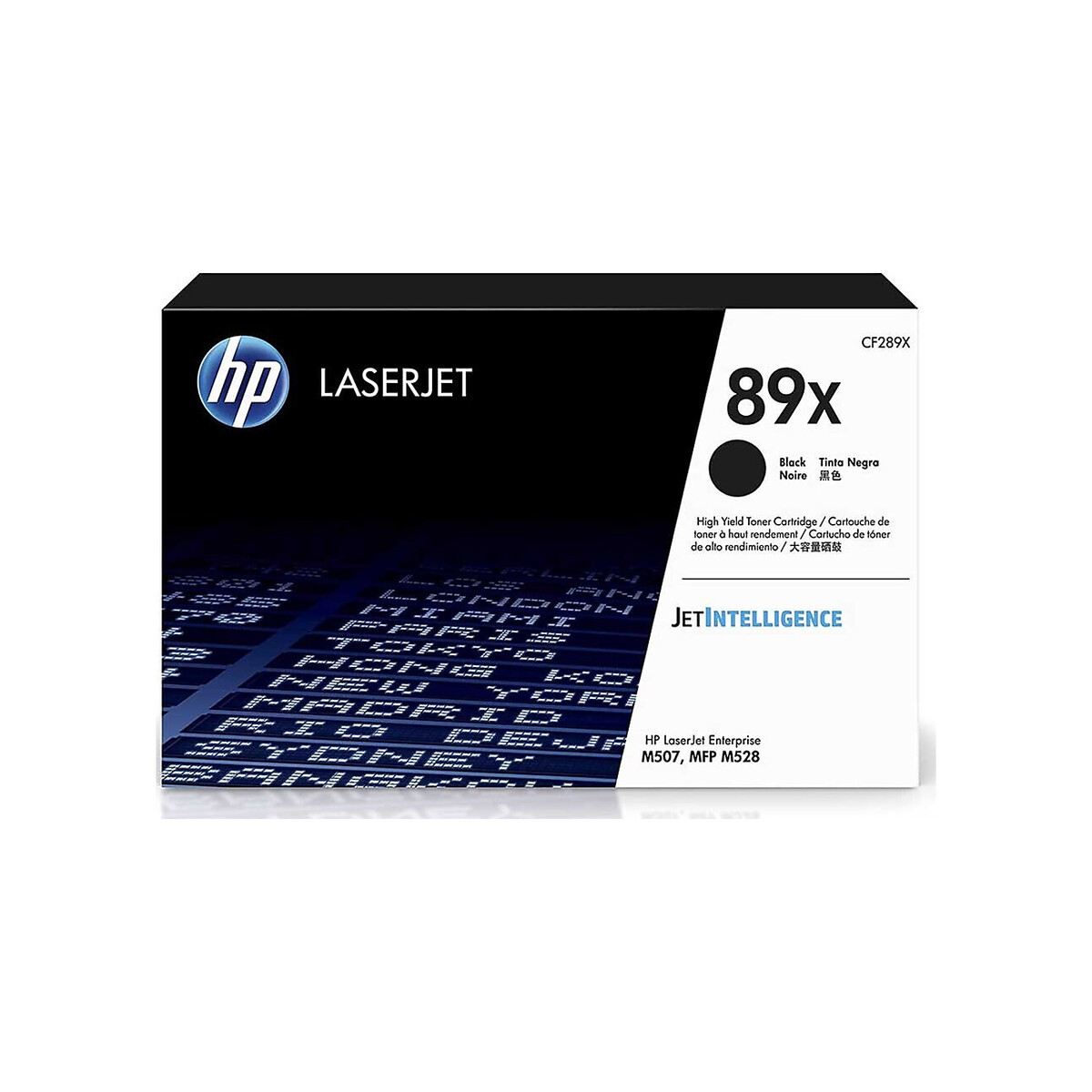 Hewlett-Packard - 89X Black High Yield LaserJet Toner Cartridge