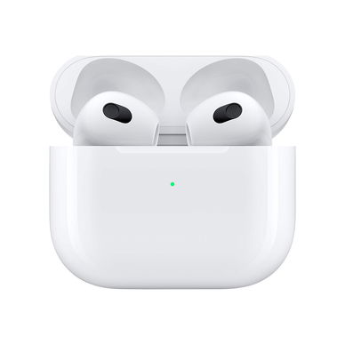 Apple - AirPods (3rd generation) with Lightning Charging Case - White