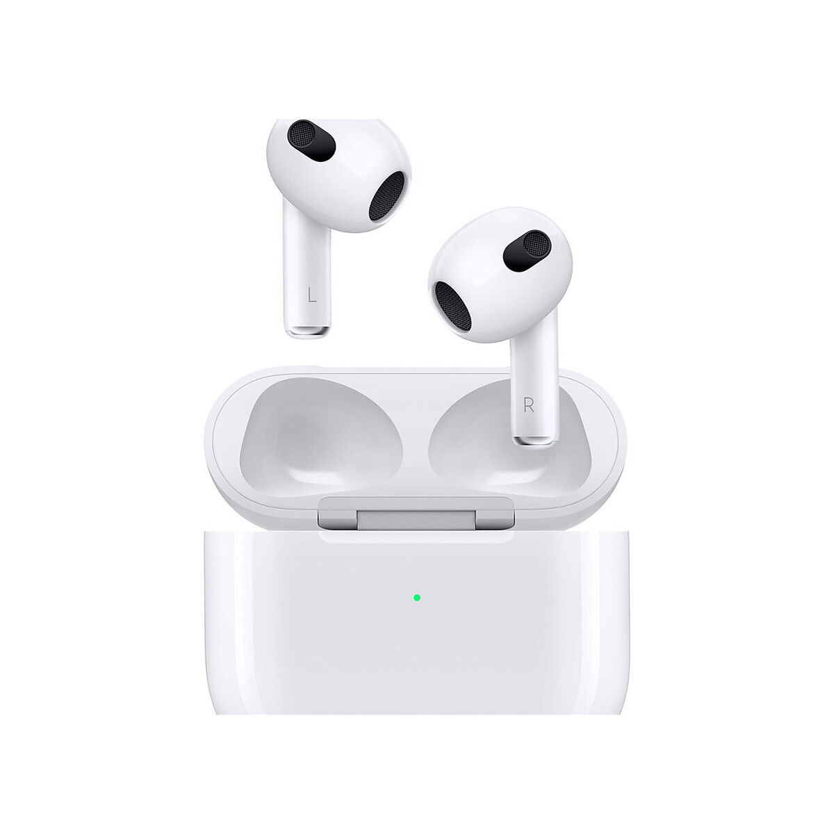 Apple - AirPods (3rd generation) with Lightning Charging Case - White