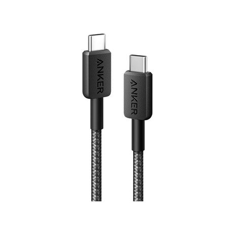 Anker - 322 USB-C to USB-C Cable - Black