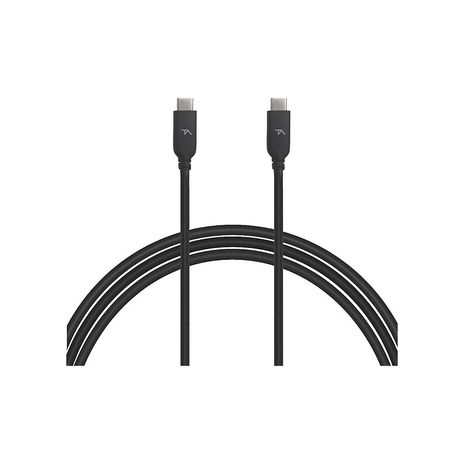 Cable, USB-C to Micro USB, 3ft, Black