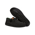 WALLY WASHED CANVAS BLK/BLK WALLY WASHED CANVAS BLK/BLK