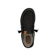 WALLY WASHED CANVAS BLK/BLK WALLY WASHED CANVAS BLK/BLK