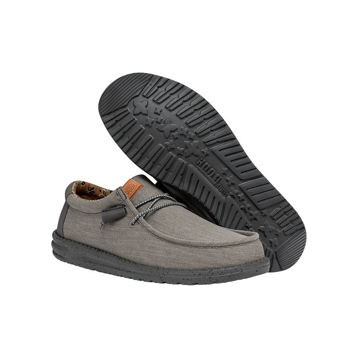 WALLY WASHED CANVAS BLK/BLK