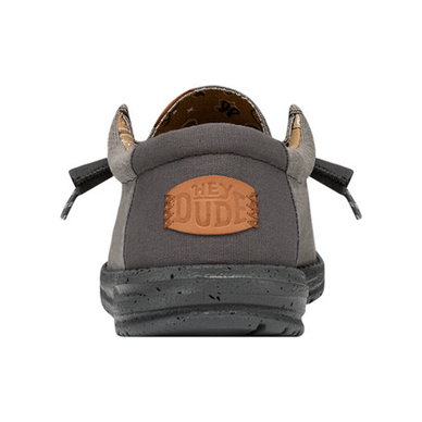 WALLY WASHED CANVAS BLK/BLK