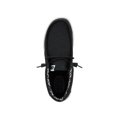 WALLY WASHED CANVAS BLK/BLK