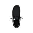 WALLY WASHED CANVAS BLK/BLK WALLY WASHED CANVAS BLK/BLK