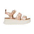 DELRAY BUCKLE ANIMAL TAN/WHI DELRAY BUCKLE ANIMAL TAN/WHI