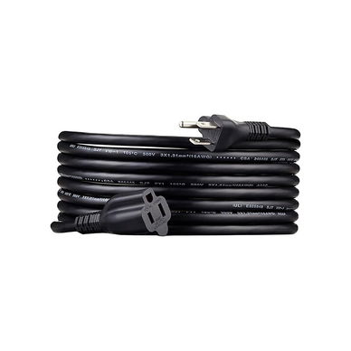 Amazon - Basics Extension Cord, 15 Ft, 3 Prong Outlet Extender, Indoor Extension Cord, 13 Amps, 125V - Black