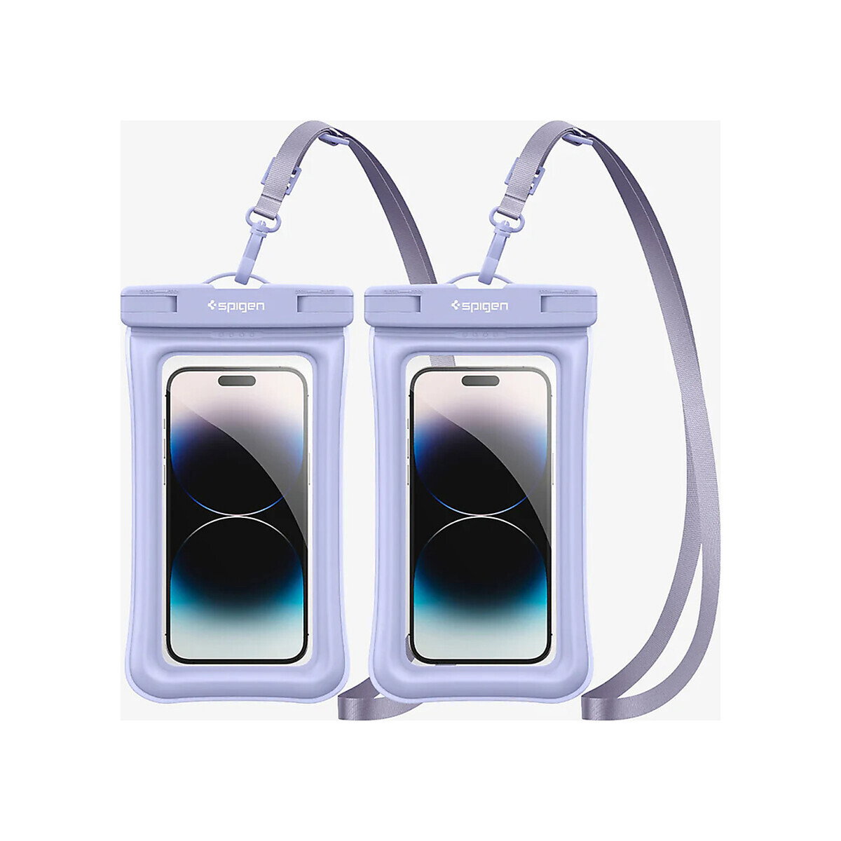Spgen - Waterproof AquaShield Floating Case, 2 Pack - Aqua Blue