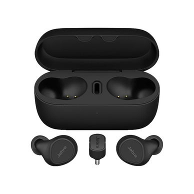 Jabra - Evolve2 Buds USB-C UC Earbuds with USB-C Bluetooth Dongle