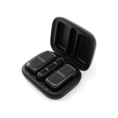 RODE - Wireless Micro 2-Person Ultracompact Wireless Microphone System with USB-C Connector 2.4 GHz - Black