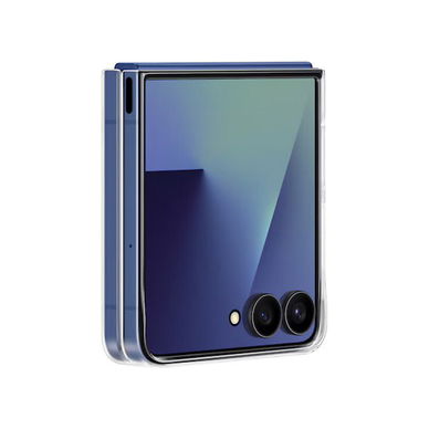 Samsung - Galaxy Z Flip7 Clear Case - Transparent