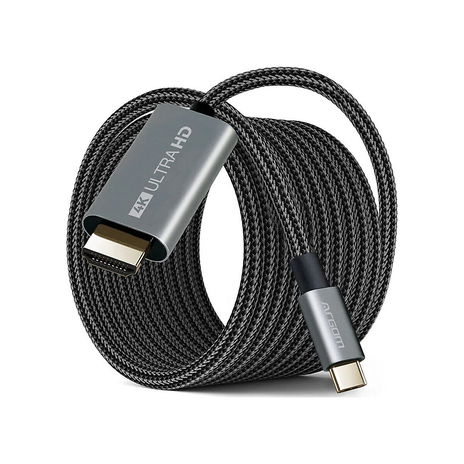 Argomtech - Cable Type-C To HDMI 4K 30Hz Nylon Braided 1.8m/6ft