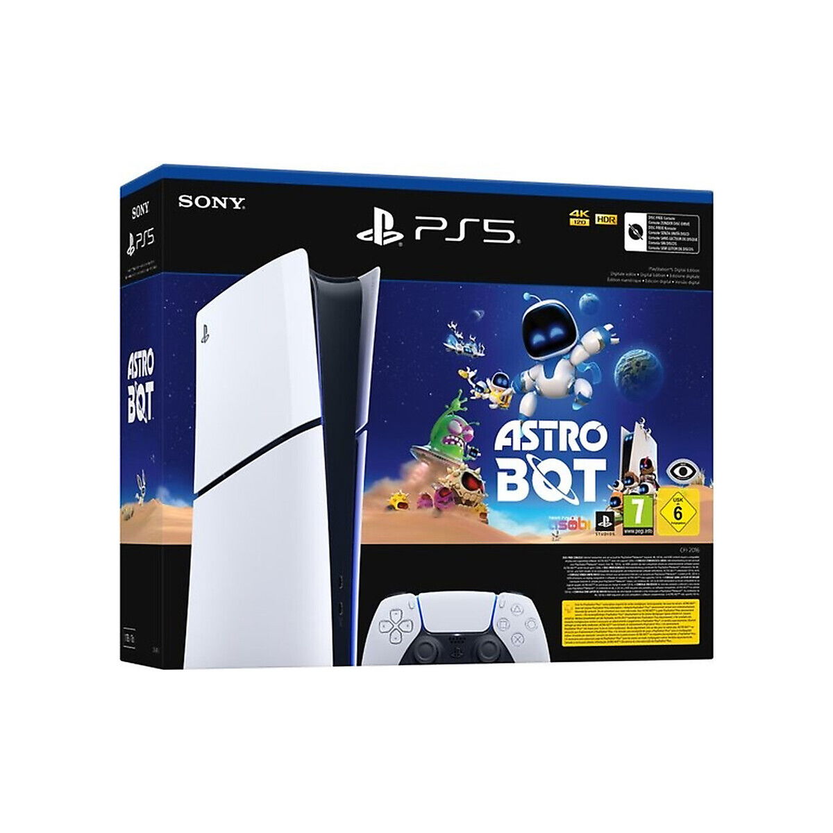 Sony - Slim Digital Edition - Astro Bot Value Bundle - PS5