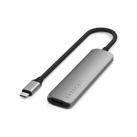 Satechi - 4 in 1 USB-C Slim Multiport Adapter 4K