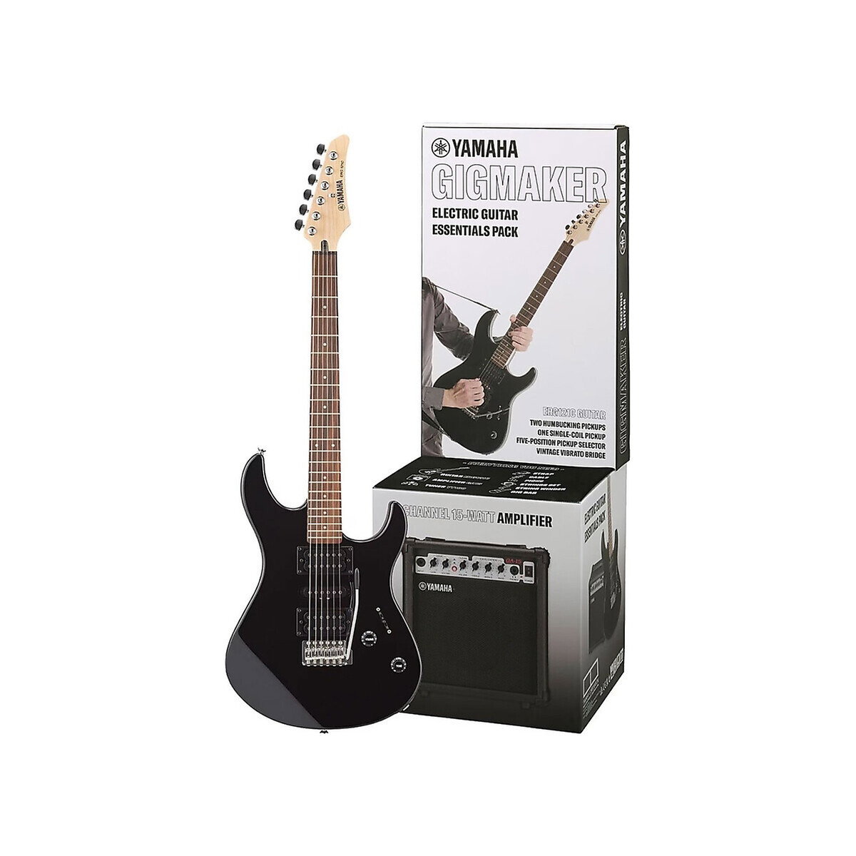 Yamaha - ERG121GPII Gigmaker Starter Pack - Black