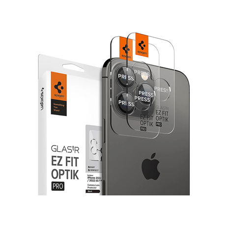 Spigen - EZ Fit Optik Pro Lens Protector - Black