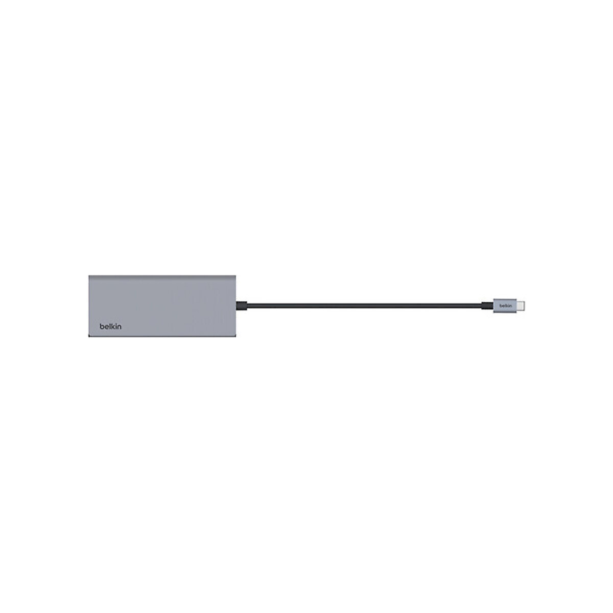 Belkin - USB-C 7-in-1 Multiport Adapter - Silver