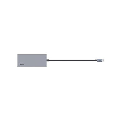 Belkin - USB-C 7-in-1 Multiport Adapter - Silver