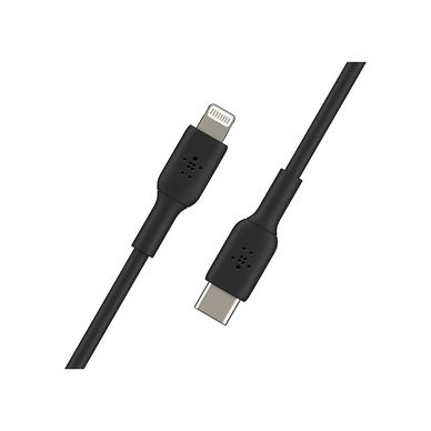 Belkin - Boost Charge USB-C to Lightning Cable, 1m - Black