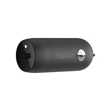 Belkin - Car Charger, 30W USB-C - Black