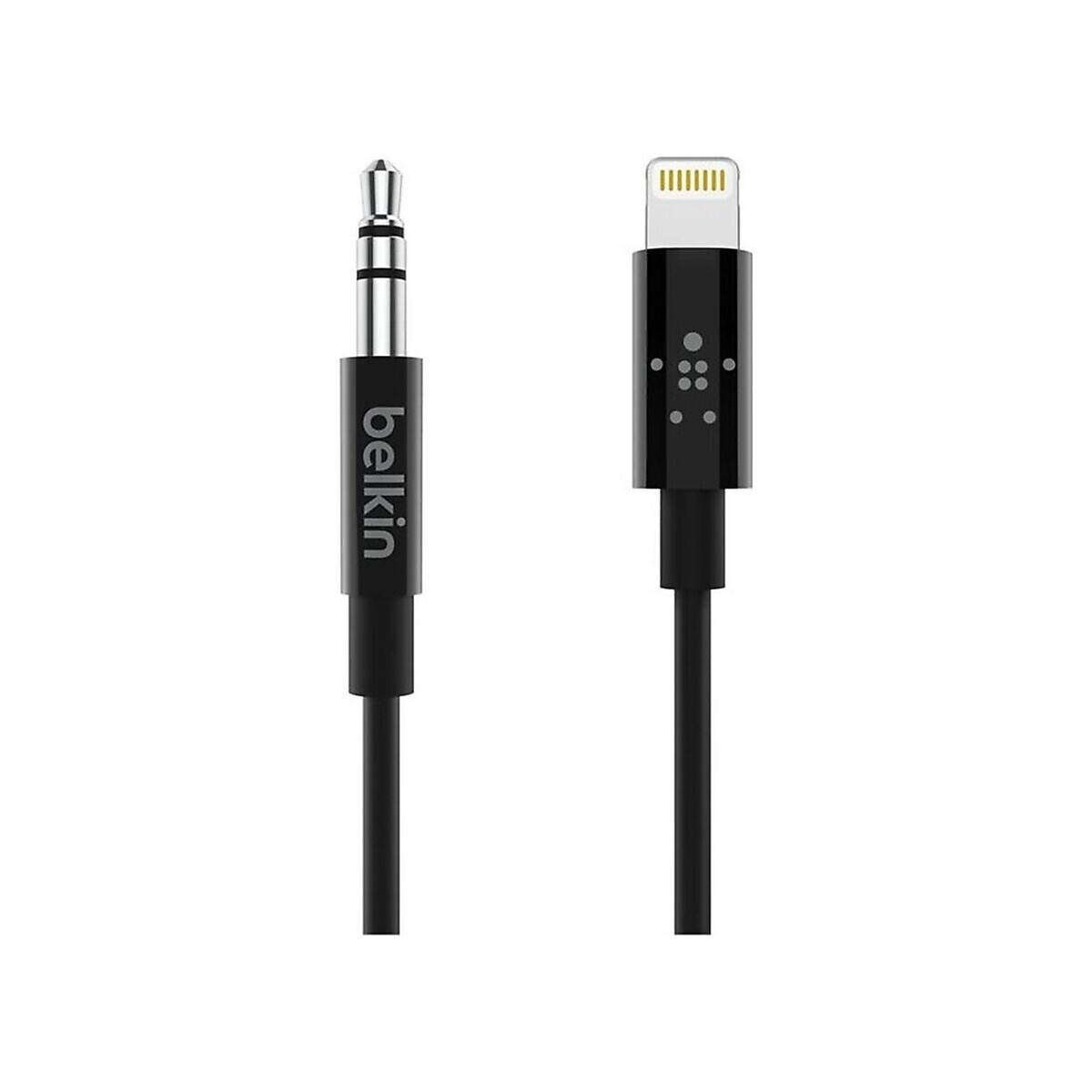 Belkin - Lightning to Aux Audio Cable - Black