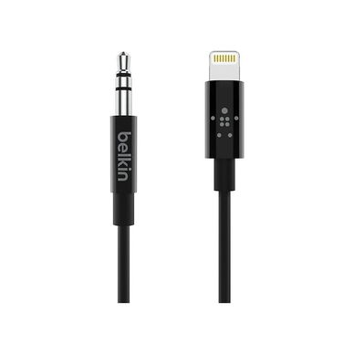 Belkin - Lightning to Aux Audio Cable - Black