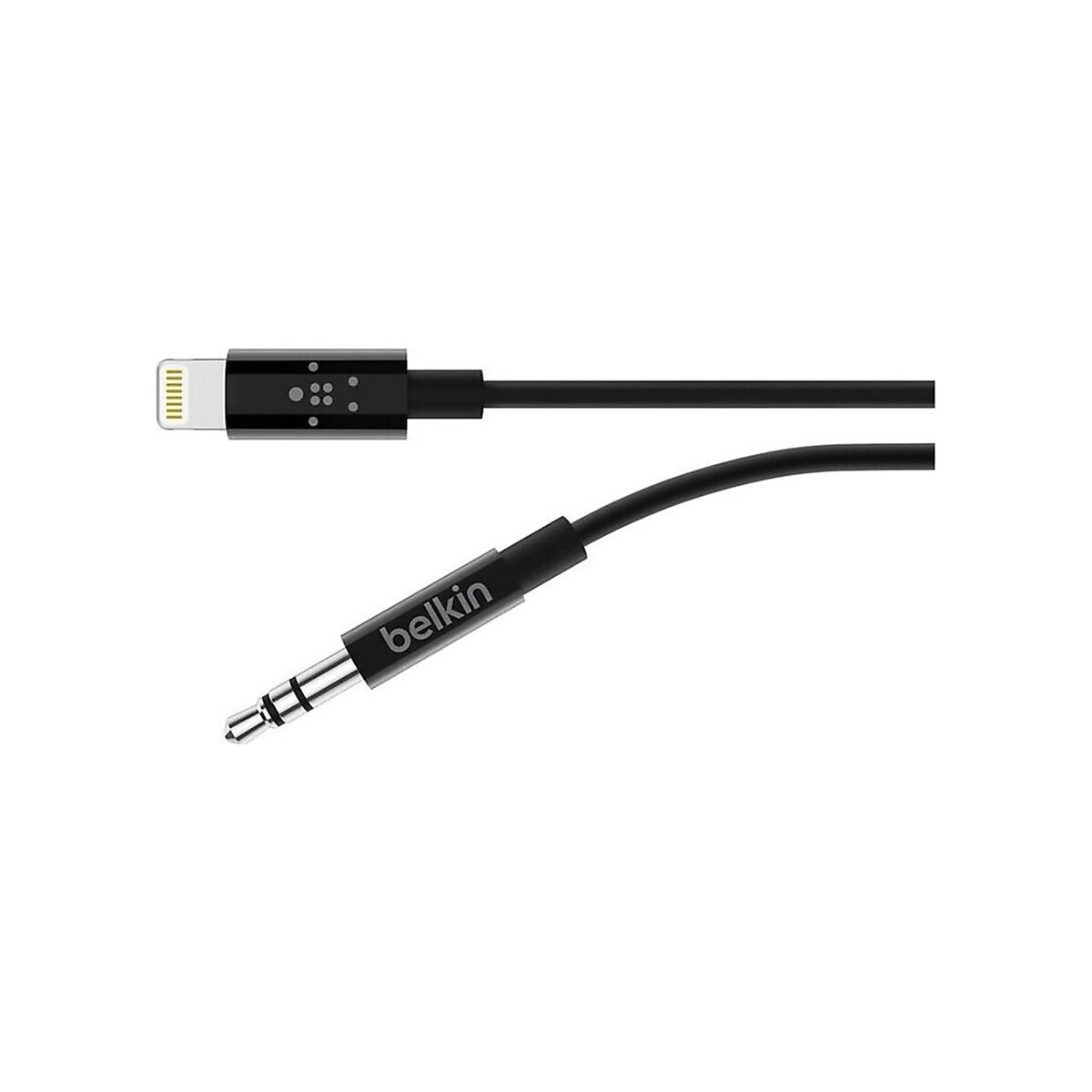 Belkin - Lightning to Aux Audio Cable - Black