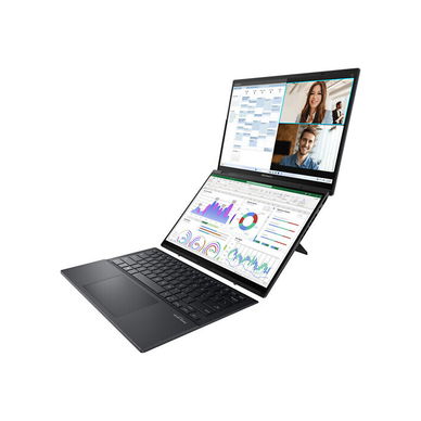 ASUS - 14" Zenbook Duo, Multi-Touch Laptop, 32GB, 1TB - Gray